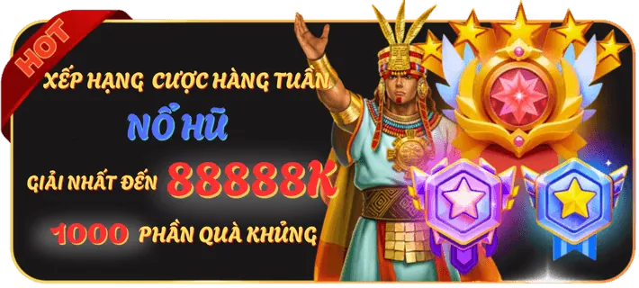 Hoàn trả cược Nổ Hũ và sự kiện độc quyền xin888 casino